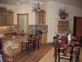 Kitchen and dining room