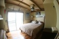 Bedroom, bunks at left, Sunny's board above door